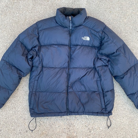 The North Face Black Puffer Down Jacket 550 Size XL - Picture 4 of 5